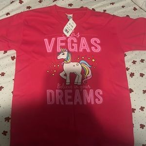 Pink unicorn shirt